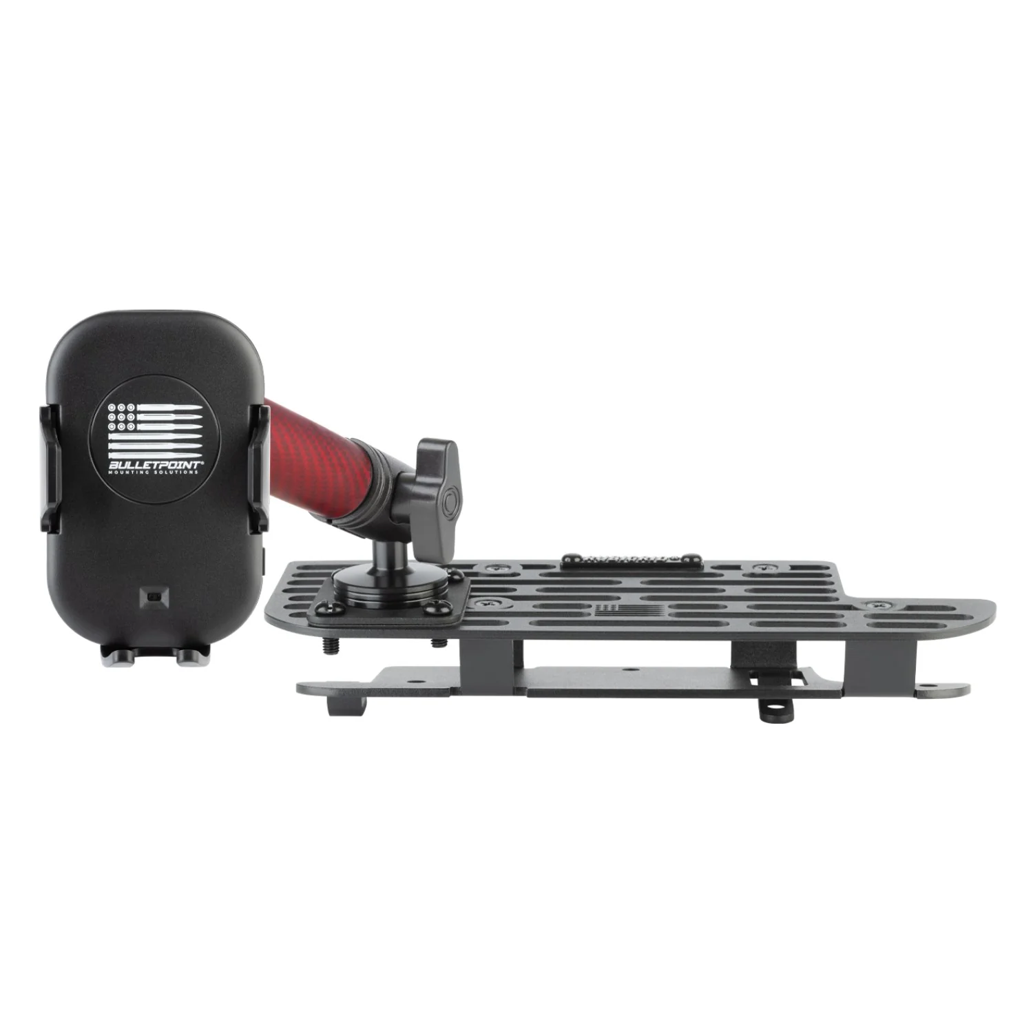 RubiGrid® V2 2019+ RAM Truck 1500/2500/3500/4500/5500 + TRX Dash Mount with Red Arms - Image 20