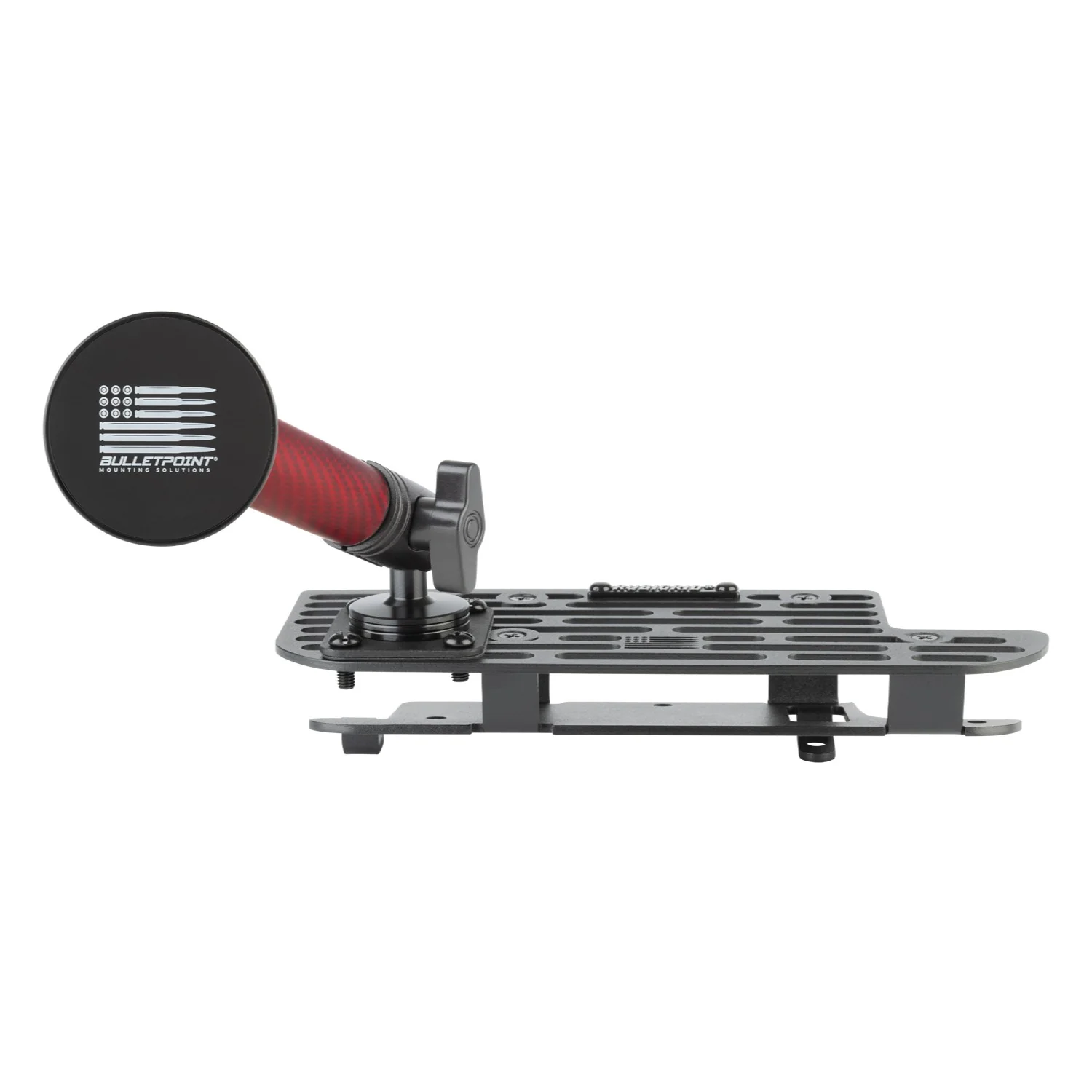 RubiGrid® V2 2019+ RAM Truck 1500/2500/3500/4500/5500 + TRX Dash Mount with Red Arms - Image 21