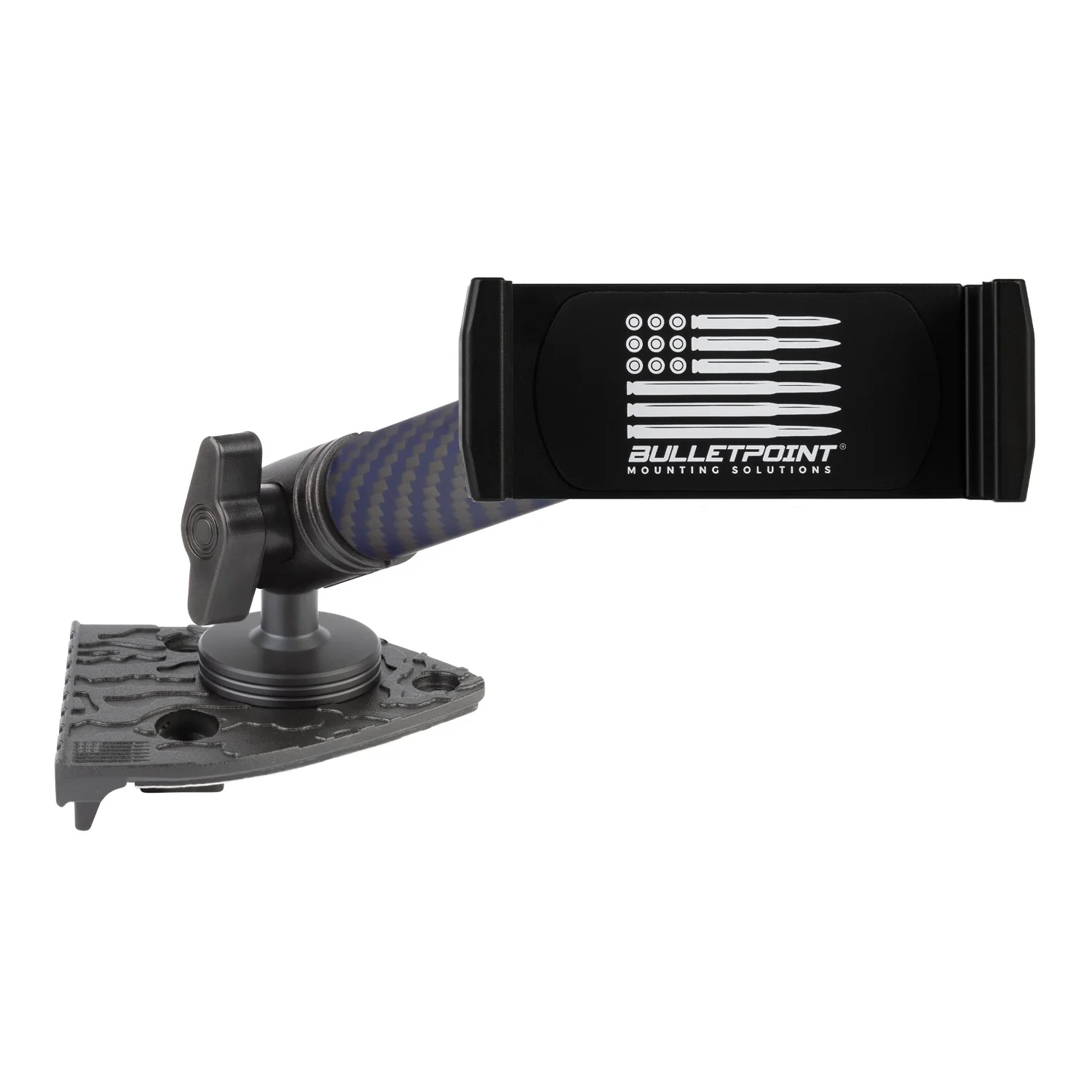 2018-2023 Jeep Wrangler JL + 2020-2023 Jeep Gladiator Single Ball Passenger Side Phone Mount - Image 4