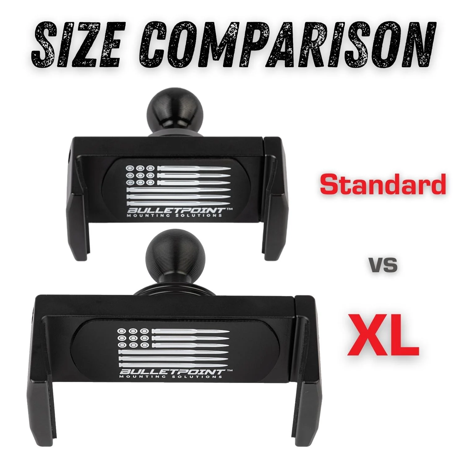 2018-2023 Jeep Wrangler JL + 2020-2023 Jeep Gladiator Single Ball Passenger Side Phone Mount - Image 5