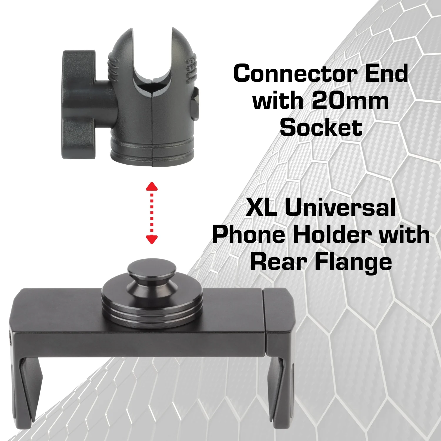 XL Universal Phone Mount Holder for Oversized Bulky Cases Nubby Edition - Image 4